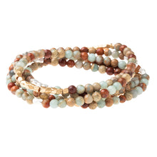 Aqua Terra Stone of Peace Bracelet/Necklace