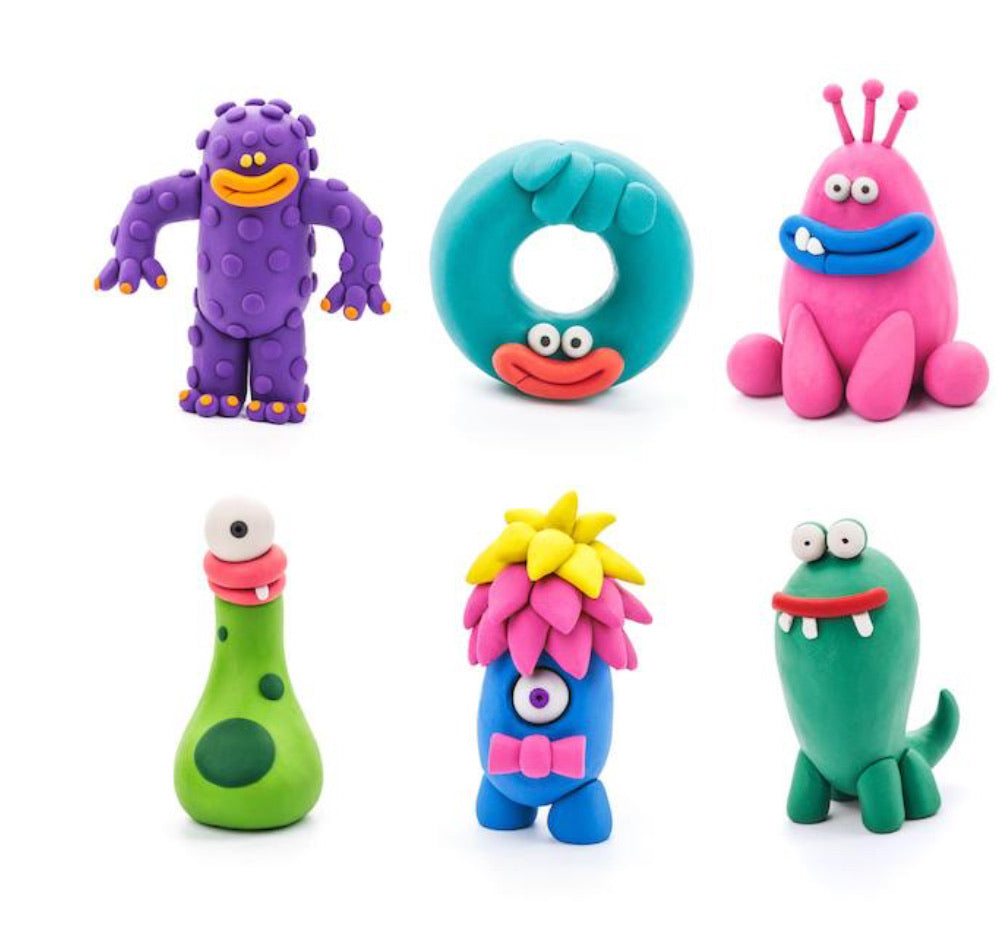Hey Clay Monsters – Green Hippo Gifts