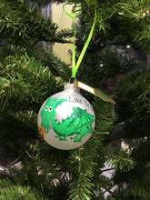 Lake Orion Dragon Hand-Painted Ornament