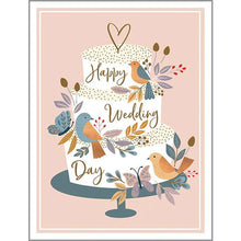 Cake and Birds Wedding Card (Gina B Designs)
