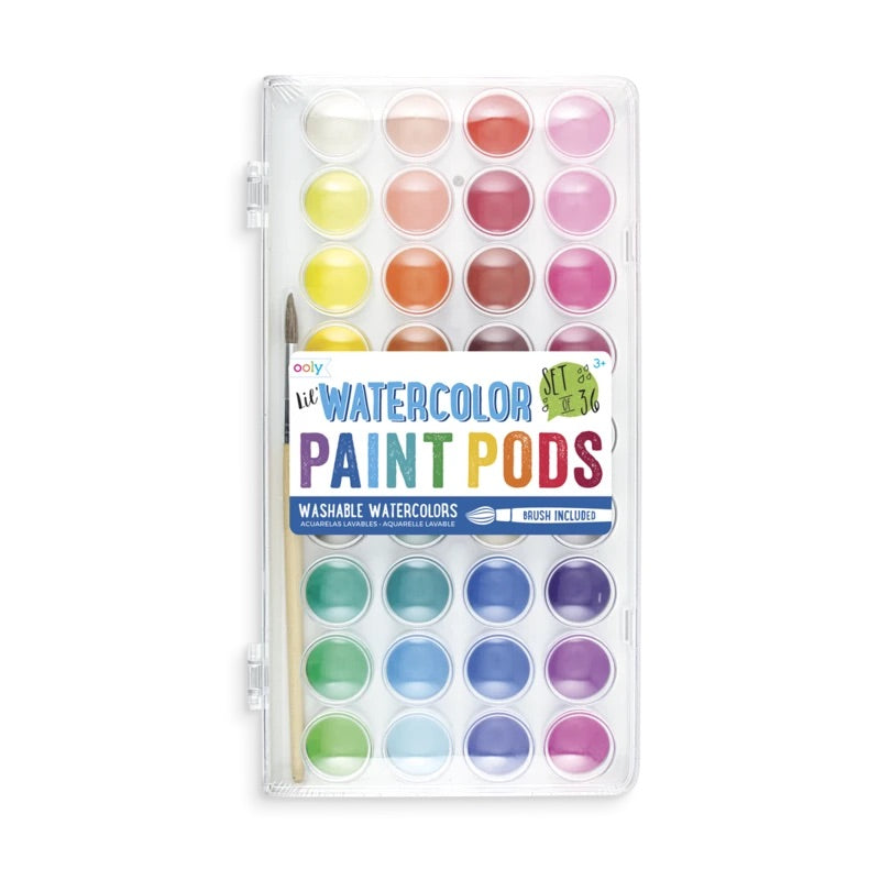 Lil’ Watercolor Paint Pods
