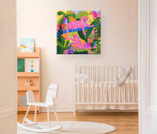 Leopard Spots 10 by 10 Canvas Wall Art